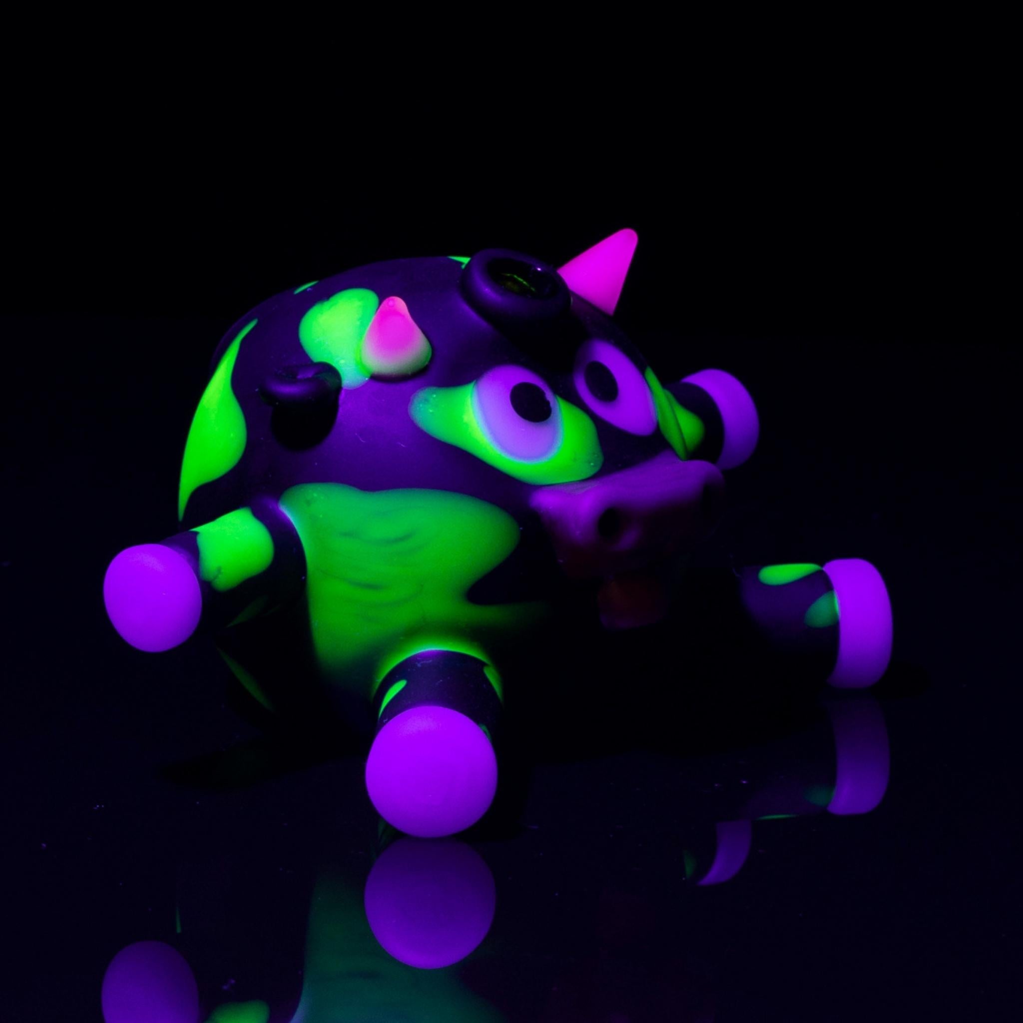 UV Black Cow